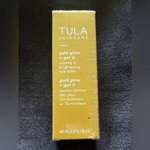 NEW Tula Skin Care - Gold Glow + Get IT - Cooling and Brightening Eye Balm
